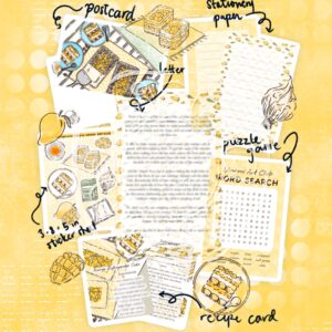 Umami Art Club (for May) - Mango themed