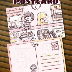Postcard - Buttercream Blush