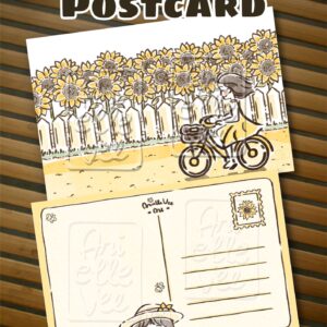 Postcard - Yellow Daydream