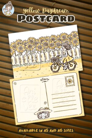 Postcard - Yellow Daydream