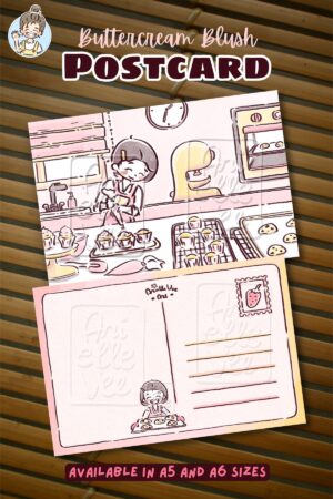Postcard - Buttercream Blush