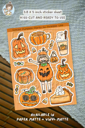 Sticker sheet - Spiced Pumpkin Party